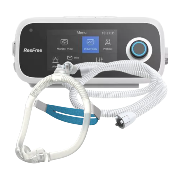 Pack Resfree R20A + Tubo Climatizado + Mascarilla Airfit N30i - Beyond