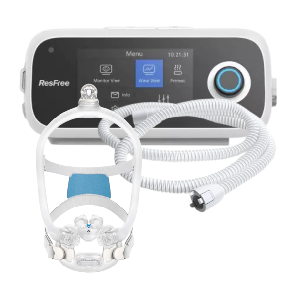 Pack Resfree R20A + Tubo Climatizado + Mascarilla Airfit X30i - Beyond