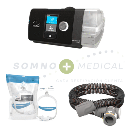 PACK AIRSENSE S10 + TUBO CALEFACCIONADO + MASCARILLA N30i