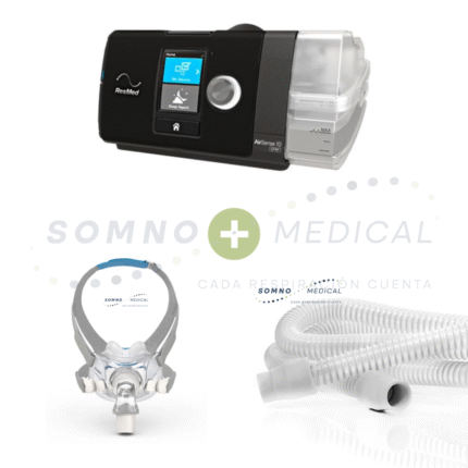 PACK AIRSENSE S10 + TUBO ESTÁNDAR + MASCARILLA F30