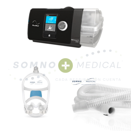 PACK AIRSENSE S10 + TUBO ESTÁNDAR + MASCARILLA F30i