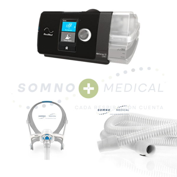 PACK AIRSENSE S10 + TUBO ESTÁNDAR + MASCARILLA N20
