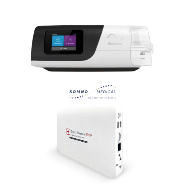 PACK PROMOCIONAL EQUIPO AUTOCPAP AIRSENSE 11 + BATERÍA PORTÁTIL ZOPEC