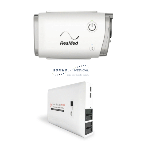 PACK PROMOCIONAL EQUIPO AUTOCPAP AIRMINI + BATERÍA PORTÁTIL ZOPEC