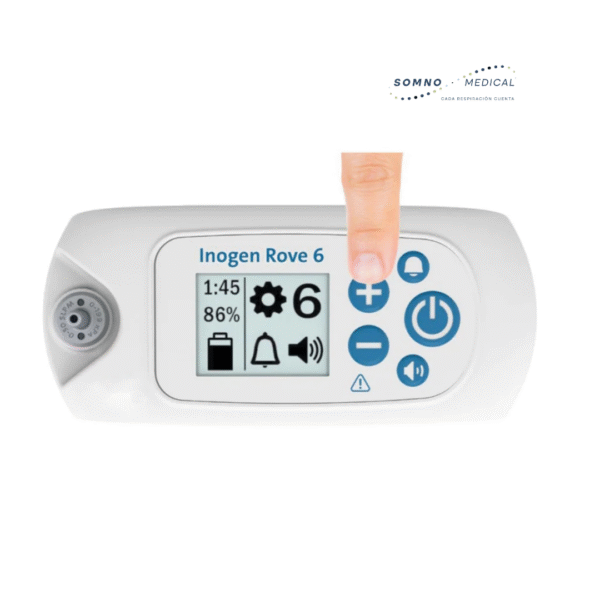 CONCENTRADOR DE OXÍGENO PORTÁTIL ROVE 6 13HRS– INOGEN