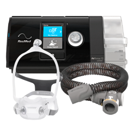 PACK AIRSENSE S10 + TUBO CALEFACCIONADO + MASCARILLA DREAMWEAR FULLFACE