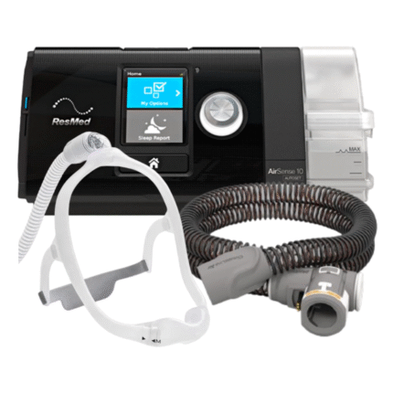 PACK AIRSENSE S10 + TUBO CALEFACCIONADO + MASCARILLA DREAMWEAR UNDER THE NOSE