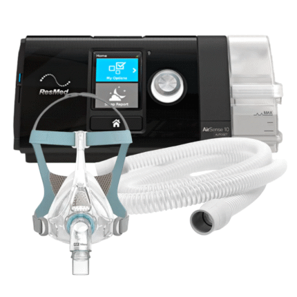 S10+TE+VTR Pack Airsense10 + Tubo Estándar + Mascarilla Vitera - ResMed