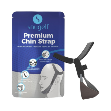 mentonera premium ajustable para uso con CPAP