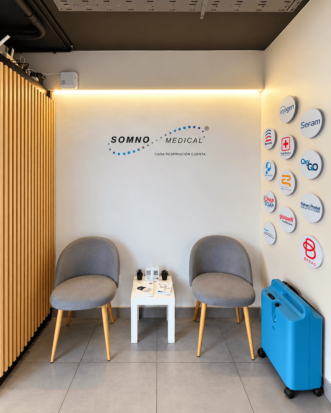 Sala de atención de Somno Medical